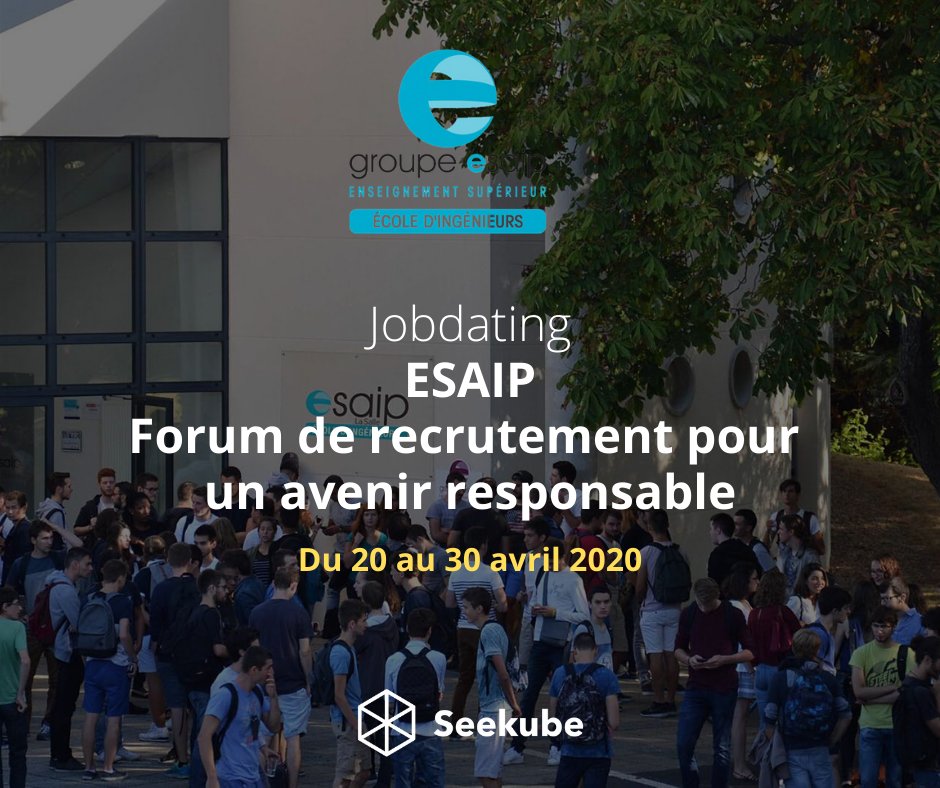 Forum jobdating de l'ESAIP